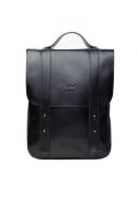 Кожаный рюкзак 15" черный (TW-BagBack-15-black-ksr) The Wings фото