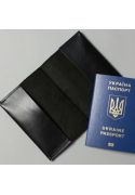 Паспортна обкладинка чорна (TW-PassportHolder-black-ksr) фото