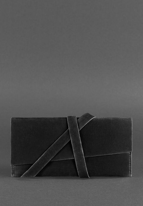 Шкіряний тревел-кейс Voyager 1.2 чорний Crazy Horse