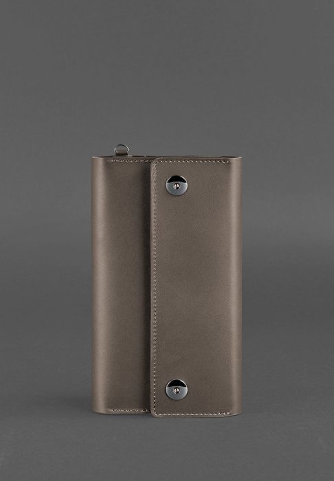 Шкіряний клатч-органайзер (Тревел-кейс) 5.0 темно-бежевий