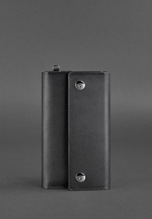 Кожаный клатч-органайзер (Тревел-кейс) 5.0 черный