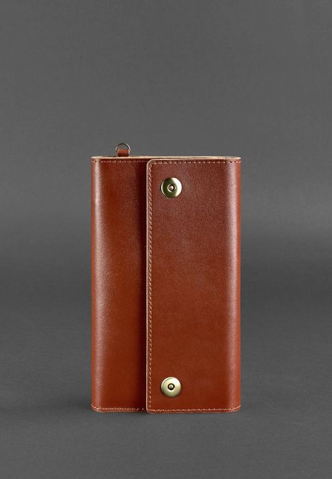 Кожаный клатч-органайзер (Тревел-кейс) 5.0 светло-коричневый