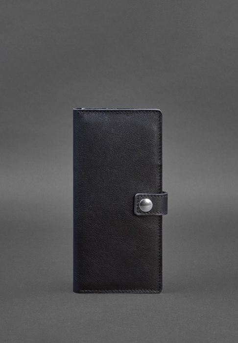 Фото Кожаный Тревел-кейс (органайзер для документов) 6.0 Темно-синий