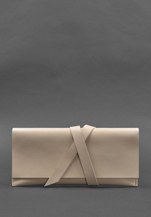 Кожаный женский тревел-кейс Voyager 1.0 светло-бежевый