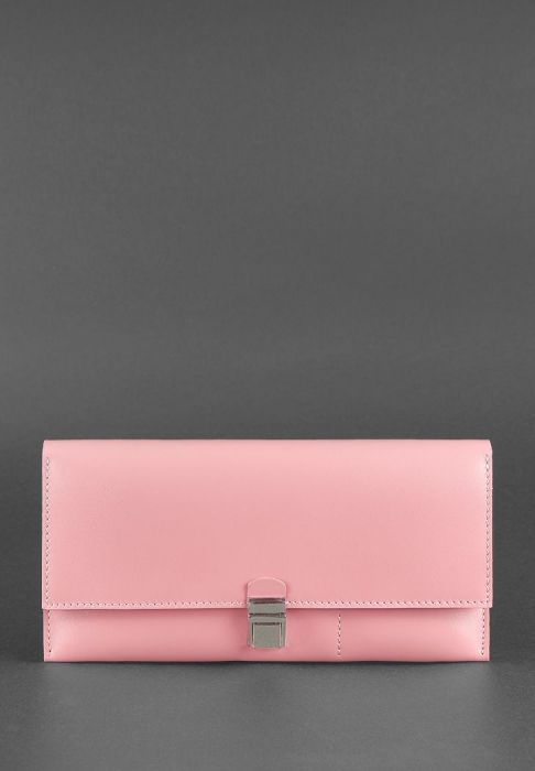 Кожаный женский тревел-кейс Journey 2.0 Розовый