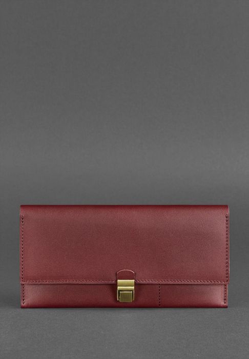 Кожаный тревел-кейс Journey 2.0 Krast бордовый