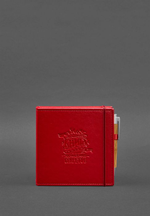 Фото Кук-бук для записи рецептов Книга кулинарных секретов в красной обложке (BN-CookB-kz-red)