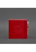 Фото Кук-бук для запису рецептів Книга кулінарних секретів в червоній обкладинці ( BN-CookB-kz-red )