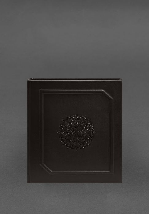 Фото Альбом для фото у шкіряній обкладинці темно-коричневий (BN-album-choko)