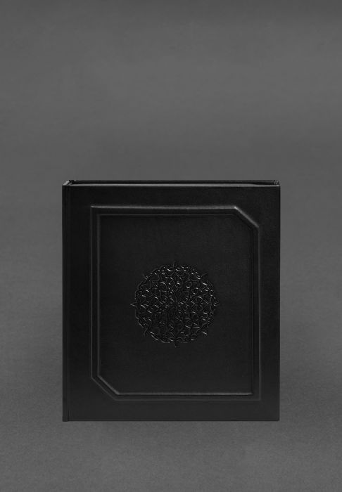 Фото Альбом для фото у шкіряній обкладинці чорний (BN-album-g)