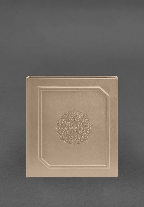 Фото Альбом для фото у шкіряній обкладинці світло-бежевий (BN-album-light-beige)