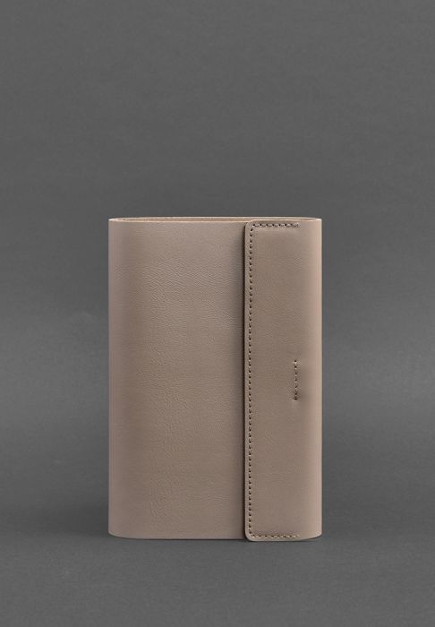 Кожаный блокнот софт-бук 7.0 светло-бежевый Краст